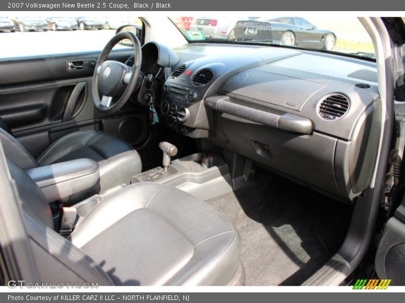Black / Black 2007 Volkswagen New Beetle 2.5 Coupe