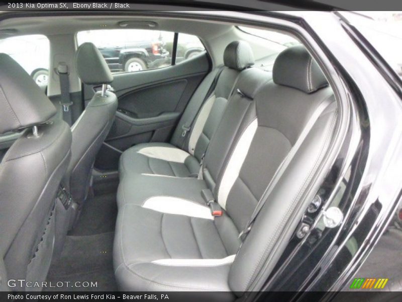 Ebony Black / Black 2013 Kia Optima SX