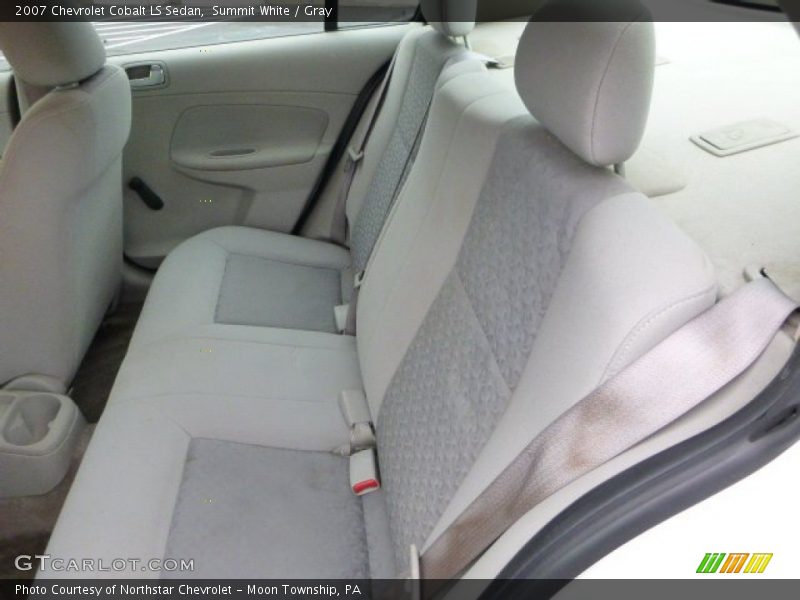 Summit White / Gray 2007 Chevrolet Cobalt LS Sedan