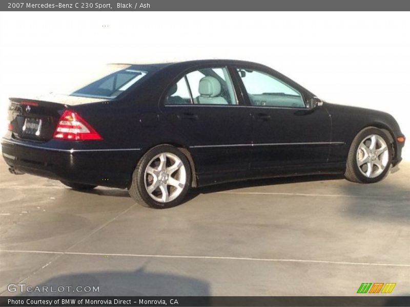 Black / Ash 2007 Mercedes-Benz C 230 Sport