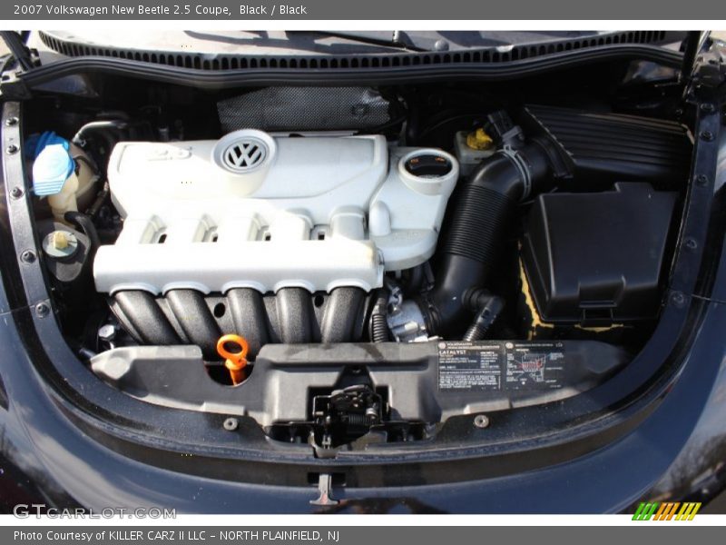 Black / Black 2007 Volkswagen New Beetle 2.5 Coupe