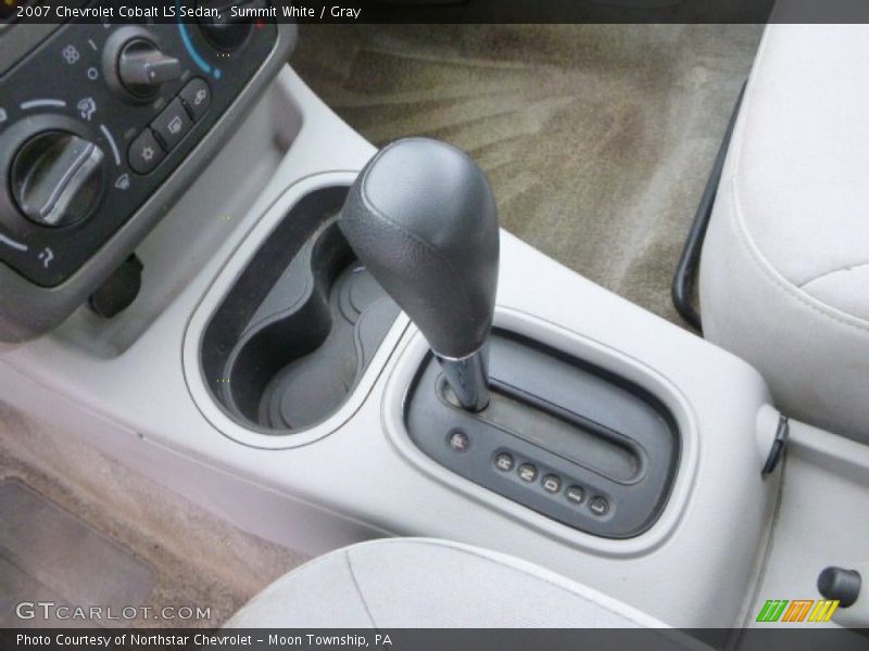 Summit White / Gray 2007 Chevrolet Cobalt LS Sedan