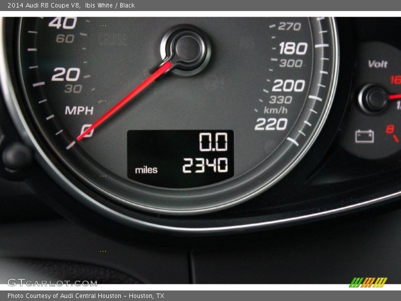 Ibis White / Black 2014 Audi R8 Coupe V8