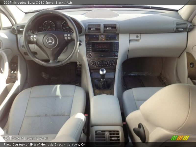 Black / Ash 2007 Mercedes-Benz C 230 Sport