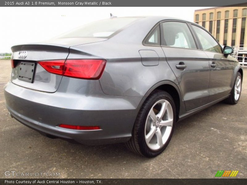 Monsoon Gray Metallic / Black 2015 Audi A3 1.8 Premium