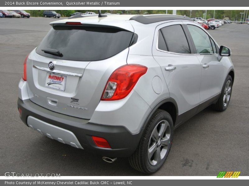 Quicksilver Metallic / Titanium 2014 Buick Encore Convenience