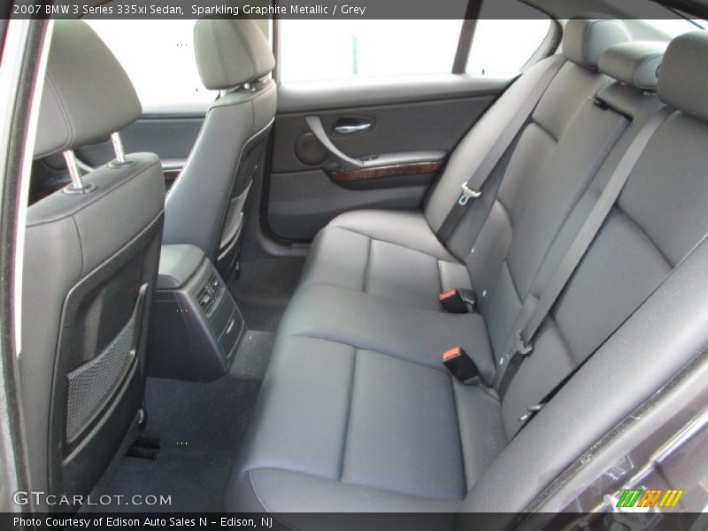 Sparkling Graphite Metallic / Grey 2007 BMW 3 Series 335xi Sedan