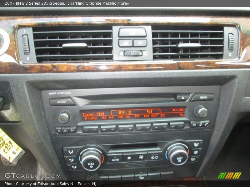 Sparkling Graphite Metallic / Grey 2007 BMW 3 Series 335xi Sedan