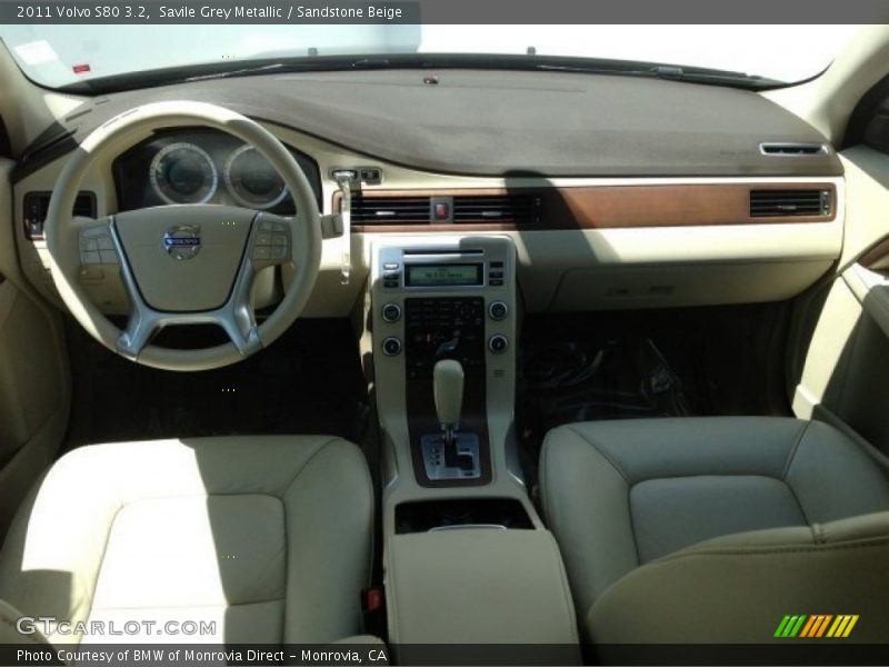 Savile Grey Metallic / Sandstone Beige 2011 Volvo S80 3.2