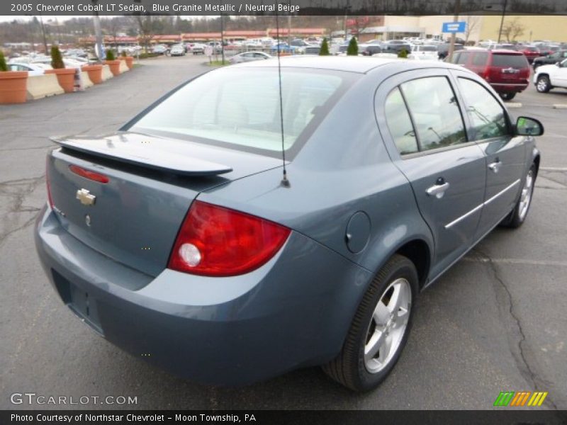 Blue Granite Metallic / Neutral Beige 2005 Chevrolet Cobalt LT Sedan