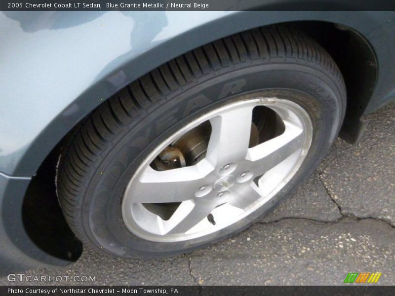 Blue Granite Metallic / Neutral Beige 2005 Chevrolet Cobalt LT Sedan