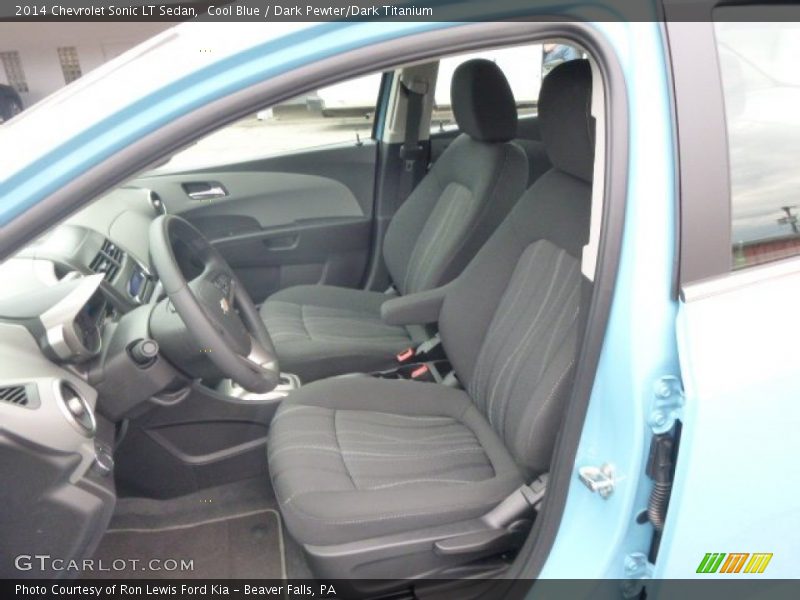 Cool Blue / Dark Pewter/Dark Titanium 2014 Chevrolet Sonic LT Sedan