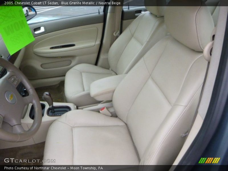 Blue Granite Metallic / Neutral Beige 2005 Chevrolet Cobalt LT Sedan