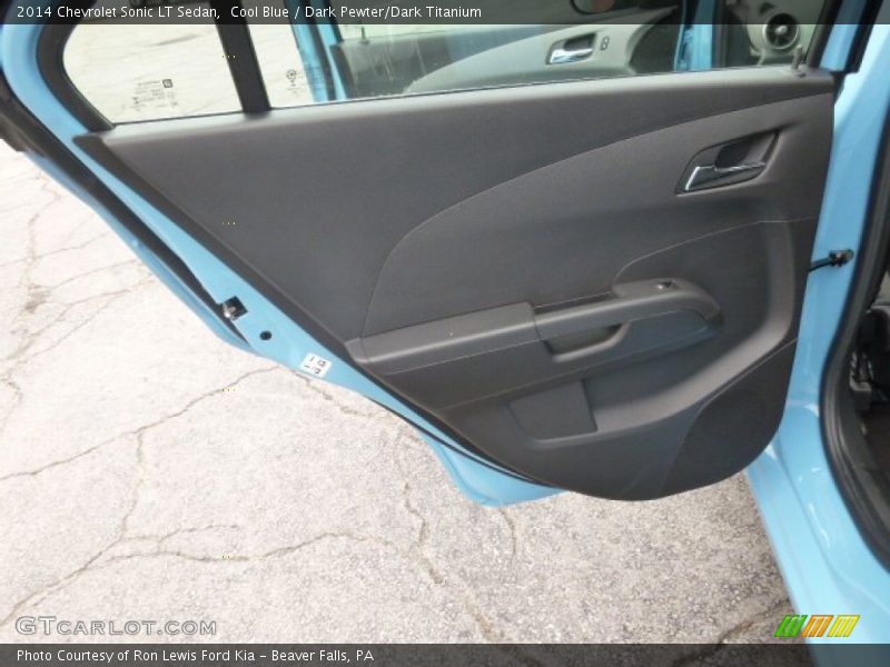 Cool Blue / Dark Pewter/Dark Titanium 2014 Chevrolet Sonic LT Sedan
