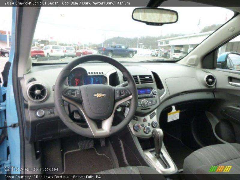 Cool Blue / Dark Pewter/Dark Titanium 2014 Chevrolet Sonic LT Sedan