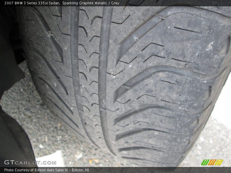 Sparkling Graphite Metallic / Grey 2007 BMW 3 Series 335xi Sedan