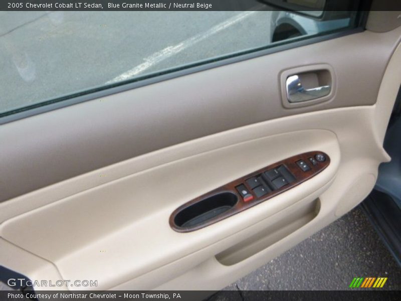 Blue Granite Metallic / Neutral Beige 2005 Chevrolet Cobalt LT Sedan