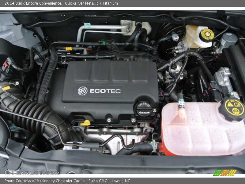  2014 Encore Convenience Engine - 1.4 Liter Turbocharged DOHC 16-Valve VVT ECOTEC 4 Cylinder