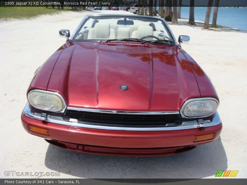  1995 XJ XJS Convertible Morocco Red Pearl
