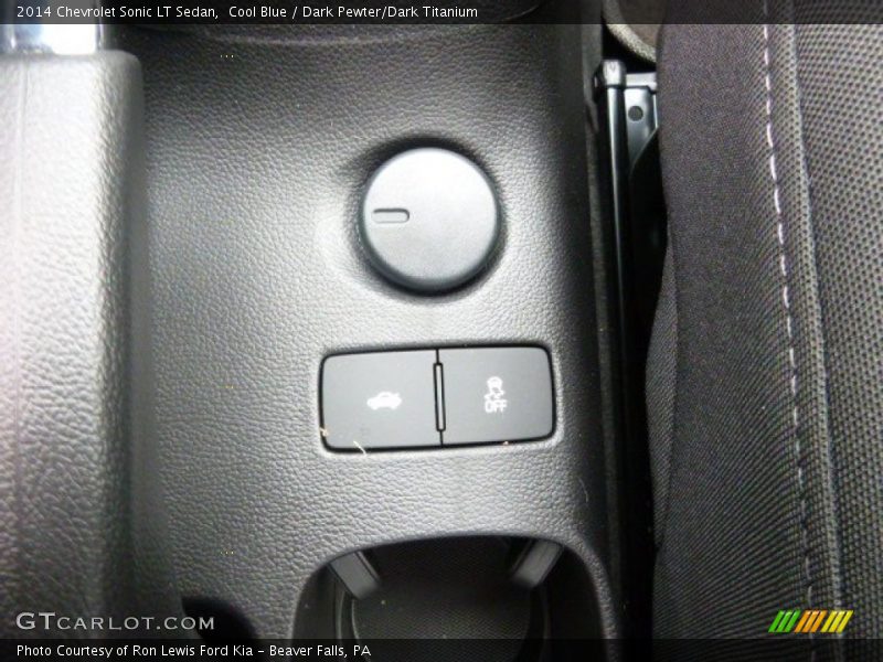Cool Blue / Dark Pewter/Dark Titanium 2014 Chevrolet Sonic LT Sedan