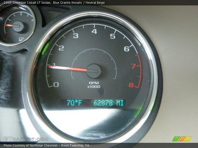 Blue Granite Metallic / Neutral Beige 2005 Chevrolet Cobalt LT Sedan