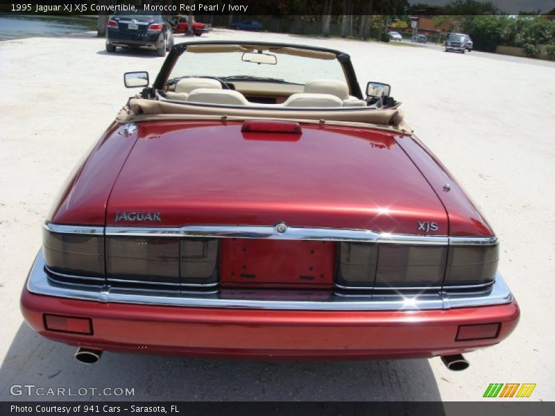  1995 XJ XJS Convertible Morocco Red Pearl