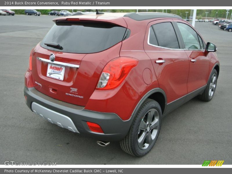 Ruby Red Metallic / Titanium 2014 Buick Encore Convenience