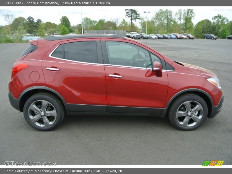 Ruby Red Metallic / Titanium 2014 Buick Encore Convenience