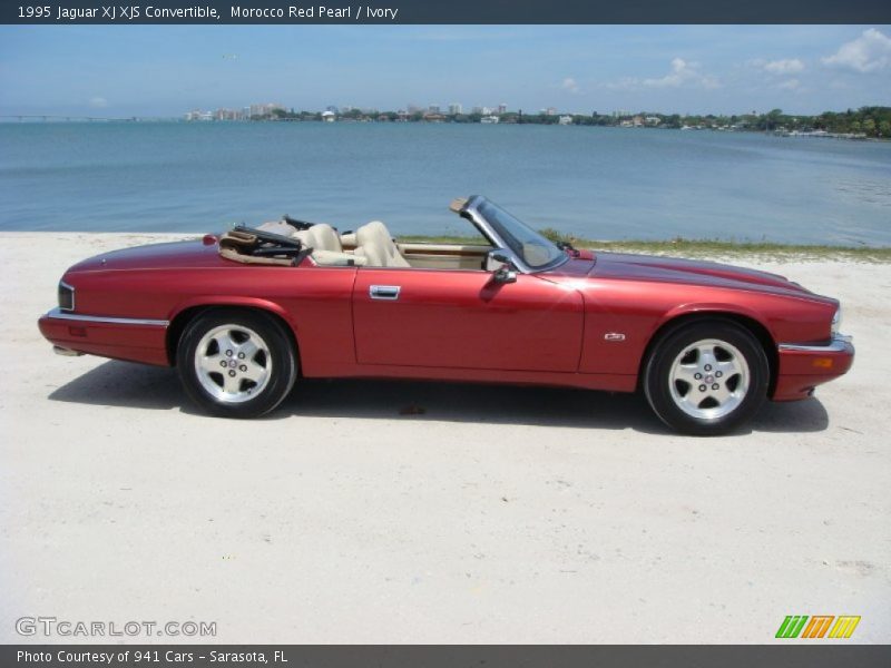  1995 XJ XJS Convertible Morocco Red Pearl