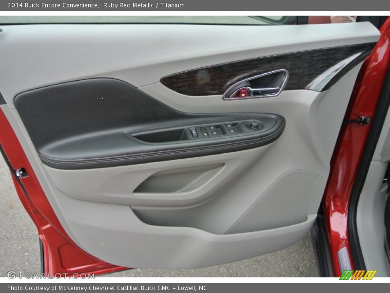 Ruby Red Metallic / Titanium 2014 Buick Encore Convenience