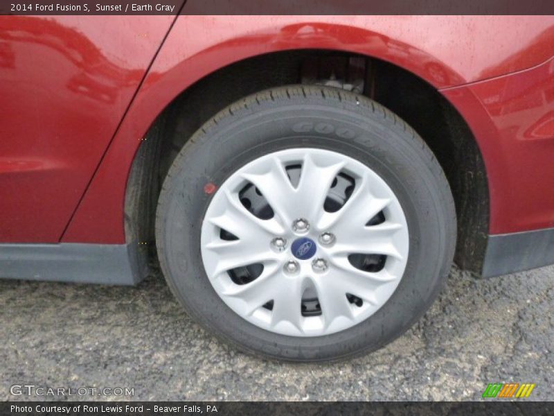 Sunset / Earth Gray 2014 Ford Fusion S