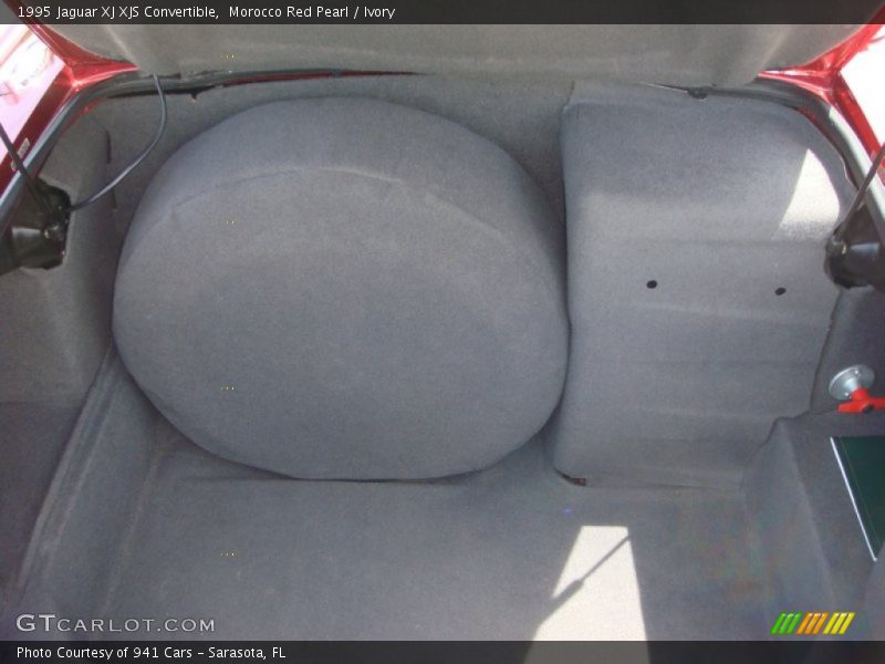 Morocco Red Pearl / Ivory 1995 Jaguar XJ XJS Convertible