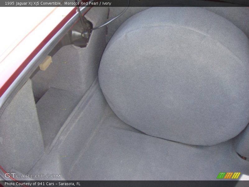 Morocco Red Pearl / Ivory 1995 Jaguar XJ XJS Convertible