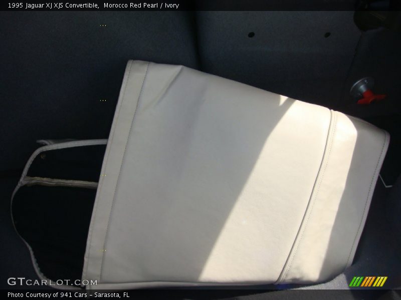 Morocco Red Pearl / Ivory 1995 Jaguar XJ XJS Convertible
