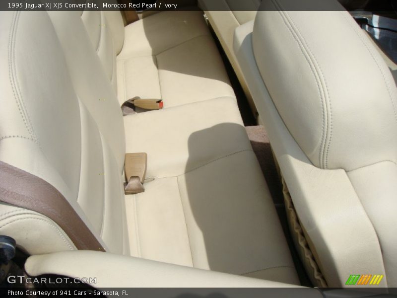 Morocco Red Pearl / Ivory 1995 Jaguar XJ XJS Convertible