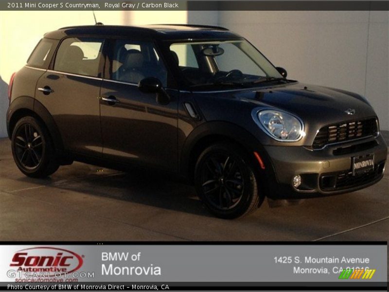 Royal Gray / Carbon Black 2011 Mini Cooper S Countryman