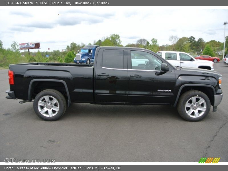 Onyx Black / Jet Black 2014 GMC Sierra 1500 SLE Double Cab