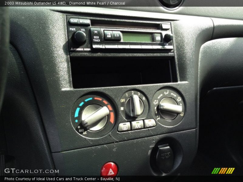 Diamond White Pearl / Charcoal 2003 Mitsubishi Outlander LS 4WD