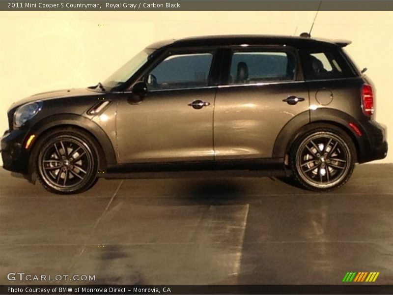 Royal Gray / Carbon Black 2011 Mini Cooper S Countryman
