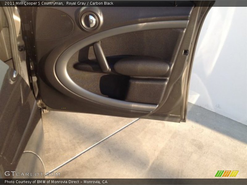 Royal Gray / Carbon Black 2011 Mini Cooper S Countryman