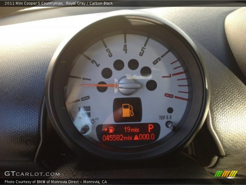 Royal Gray / Carbon Black 2011 Mini Cooper S Countryman