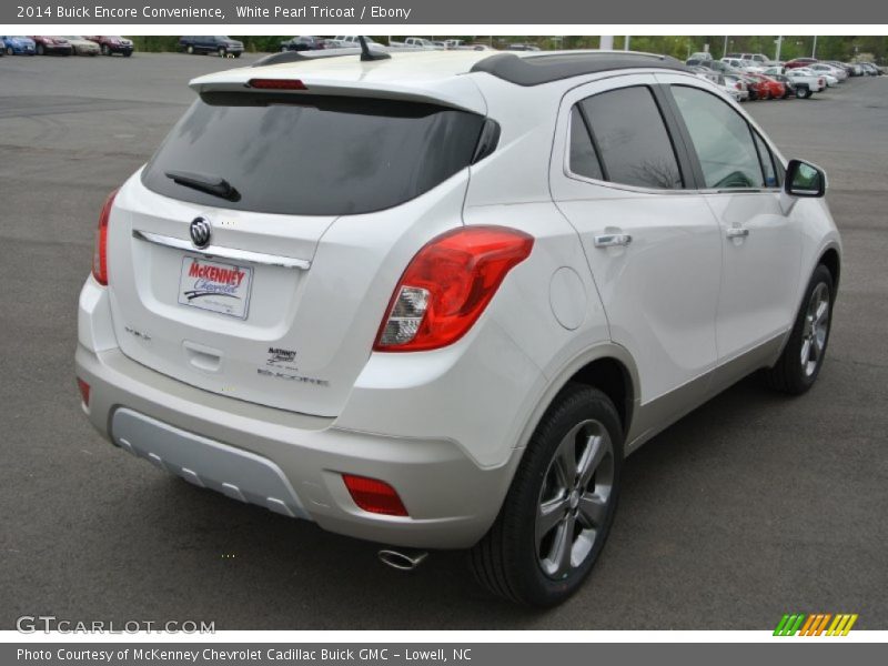 White Pearl Tricoat / Ebony 2014 Buick Encore Convenience