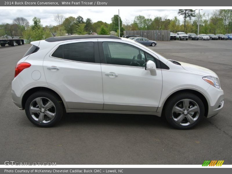 White Pearl Tricoat / Ebony 2014 Buick Encore Convenience