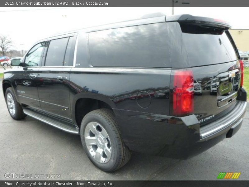Black / Cocoa/Dune 2015 Chevrolet Suburban LTZ 4WD