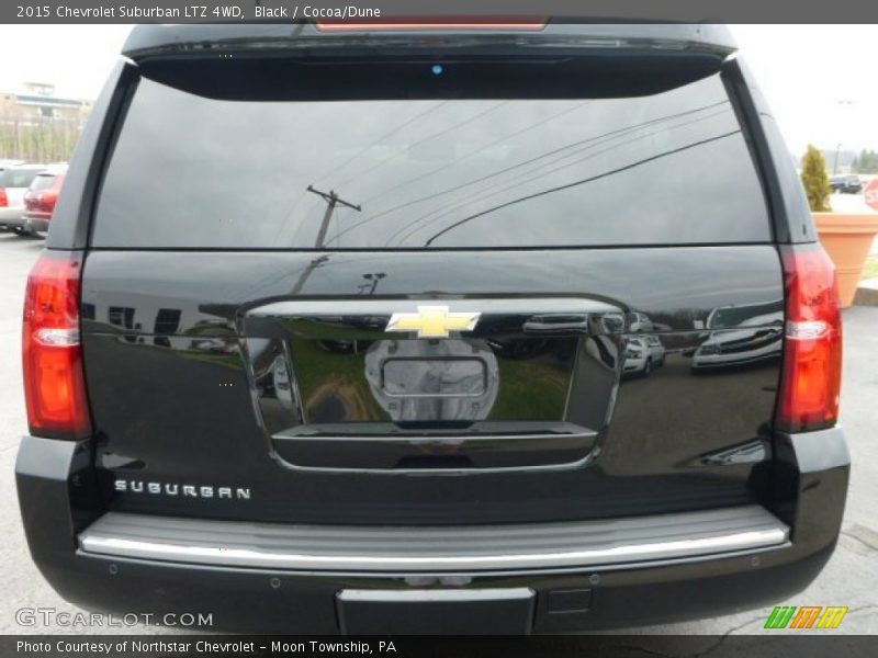 Black / Cocoa/Dune 2015 Chevrolet Suburban LTZ 4WD