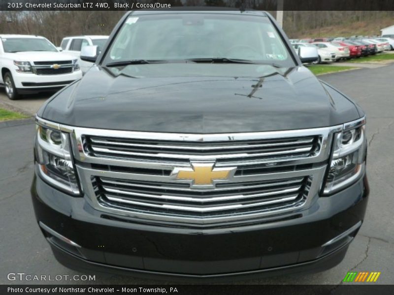 Black / Cocoa/Dune 2015 Chevrolet Suburban LTZ 4WD