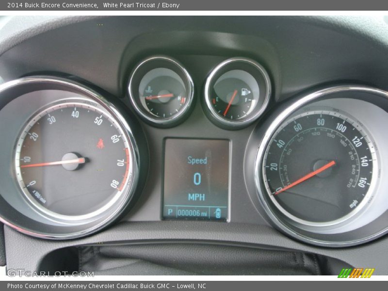 White Pearl Tricoat / Ebony 2014 Buick Encore Convenience