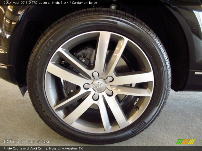 Night Black / Cardamom Beige 2014 Audi Q7 3.0 TFSI quattro