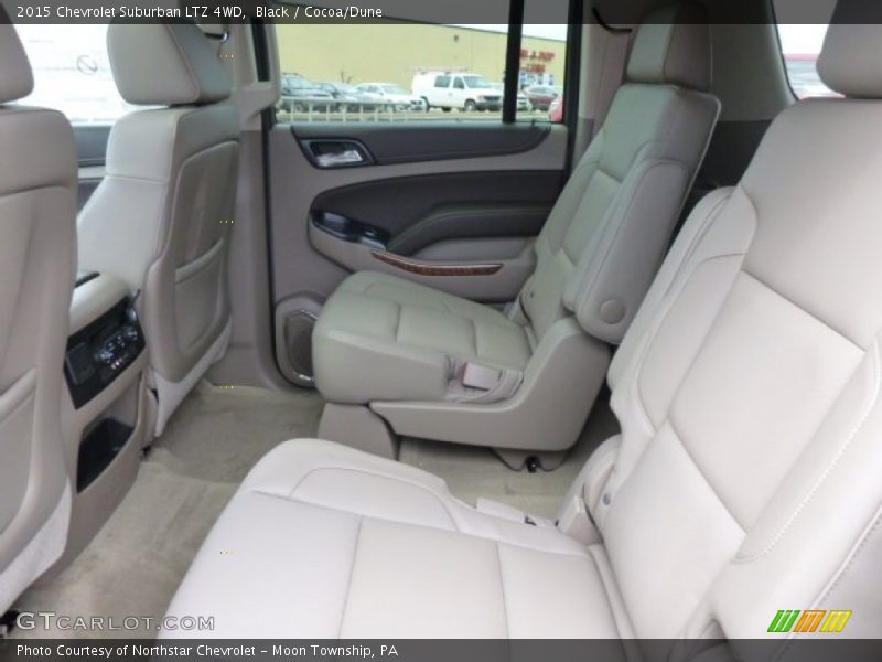 Rear Seat of 2015 Suburban LTZ 4WD