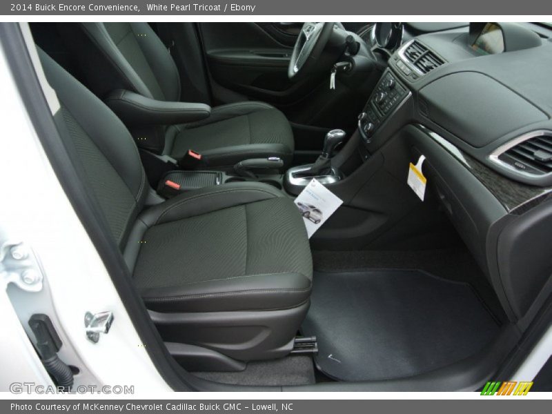 White Pearl Tricoat / Ebony 2014 Buick Encore Convenience